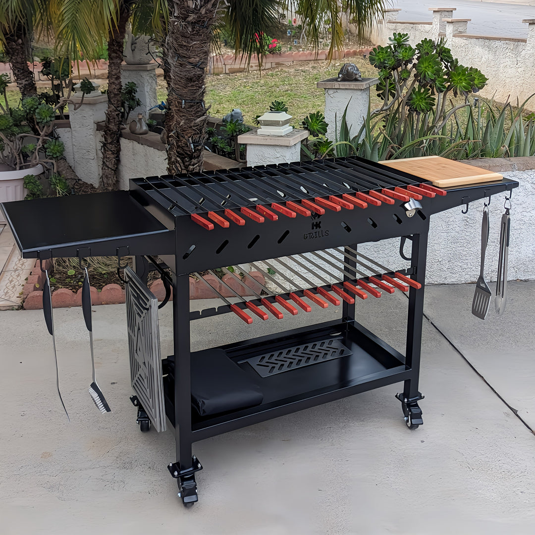hxo BBQ Grill Set with SUS mesh | hxo design jp